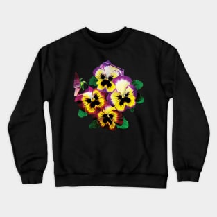 Bunch of Pansies Crewneck Sweatshirt